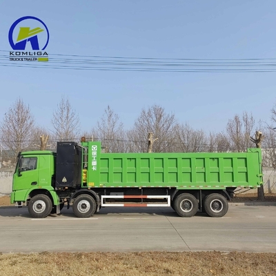 Gebrauchtes Müllwagen 371 PS 380 PS 400 PS 40 Tonnen Sinotruk HOWO Kipper Truck 8X4 12 Räder