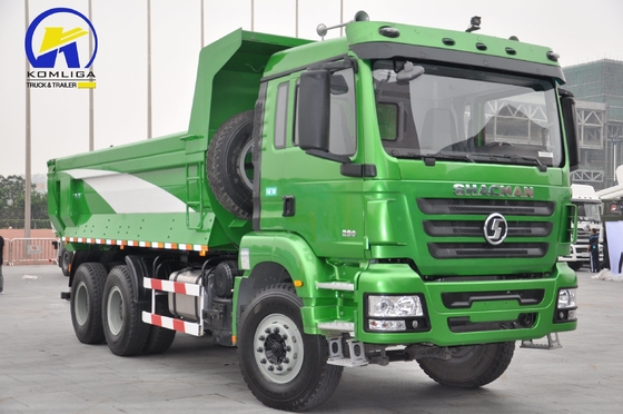 6X4 Shacman M3000 F3000 371 PS 380 PS 400 PS 430 PS 10 Räder U-Form Gebraucht-Dump Truck