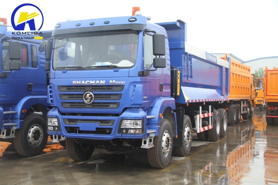 Shacman M3000 8X4 Gebraucht-Dump Truck in Simbabwe in gutem Zustand und Handgetriebe