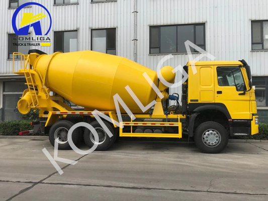 Sinotruk Construction Mobile 6X4 Gebrauchtzementmischer mit Zf8118 Lenksystem