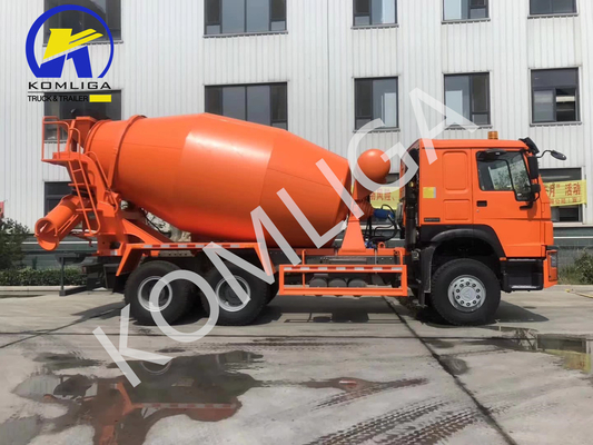 Sinotruk Construction Mobile 6X4 Gebrauchtzementmischer mit Zf8118 Lenksystem