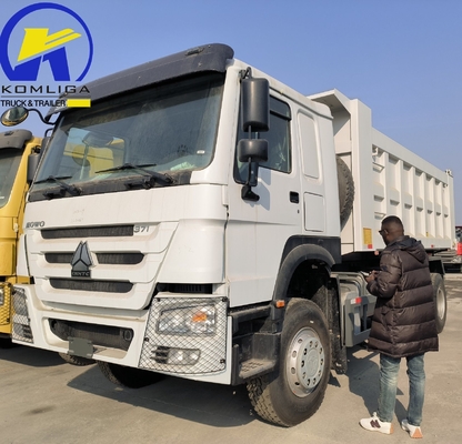 GCC-zertifizierter Gebraucht-Sinotruk HOWO 6X4 10-Rad 371 PS 380 PS 400 PS 30 Tonnen-Dump Truck