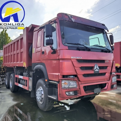 GCC-zertifizierter Gebraucht-Sinotruk HOWO 6X4 10-Rad 371 PS 380 PS 400 PS 30 Tonnen-Dump Truck