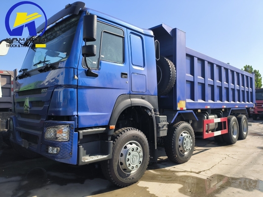 Gebrauchtes HOWO-Dump Truck 8X4 12Räder 371PS 380PS 400PS Front-Lifting-Stil in gutem Zustand