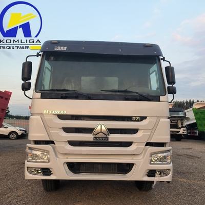 Gebrauchtes HOWO-Dump Truck 8X4 12Räder 371PS 380PS 400PS Front-Lifting-Stil in gutem Zustand