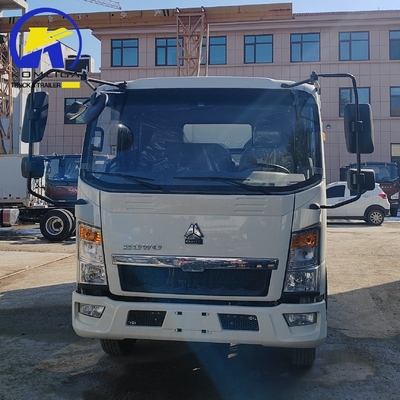 Radial Reifen Design 2024 Sinotruk HOWO 4X2 Mini-Dump Truck mit einer Schlafkabine und Klimaanlage