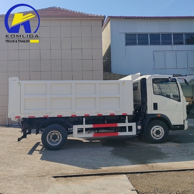 Radial Reifen Design 2024 Sinotruk HOWO 4X2 Mini-Dump Truck mit einer Schlafkabine und Klimaanlage