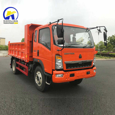 4x2 6-Rad Sinotruk HOWO Mini-Dump Truck mit 20cbm Eimer Dimension