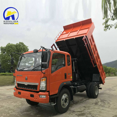 4x2 6-Rad Sinotruk HOWO Mini-Dump Truck mit 20cbm Eimer Dimension