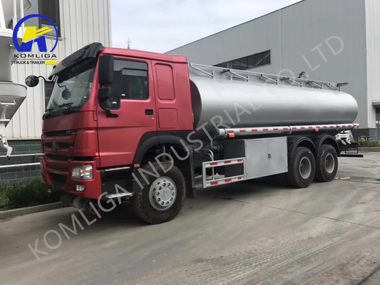 Handbuch 6X4 20cbm 25cbm 20000/25000 Liter Sinotruck HOWO Shacman Diesel Tankwagen