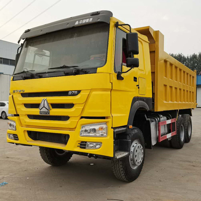 375 PS Gebraucht HOWO Sinotruk-Dump Truck in gutem Zustand 6X4 Sitzplätze ≤5 Euro 2