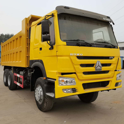 375 PS Gebraucht HOWO Sinotruk-Dump Truck in gutem Zustand 6X4 Sitzplätze ≤5 Euro 2