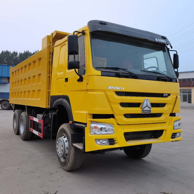 375 PS Gebraucht HOWO Sinotruk-Dump Truck in gutem Zustand 6X4 Sitzplätze ≤5 Euro 2