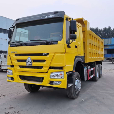 375 PS Gebraucht HOWO Sinotruk-Dump Truck in gutem Zustand 6X4 Sitzplätze ≤5 Euro 2
