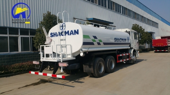 Shacman 6X4 10wheel 290HP 20cbm Feul Tank und Wasser Tank Truck mit 371 PS