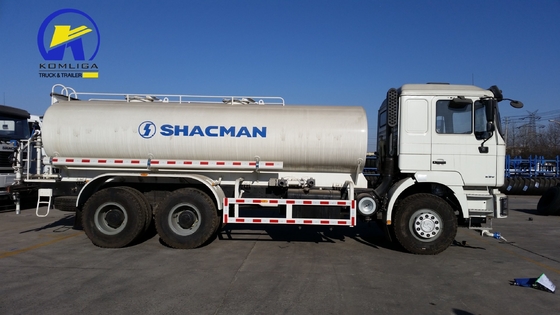 Shacman 6X4 10wheel 290HP 20cbm Feul Tank und Wasser Tank Truck mit 371 PS