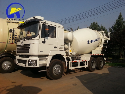 Shacman F2000 6X4 336HP 10-Rad-Anpassung Betonmischer Gebrauchtes Zementbehälter