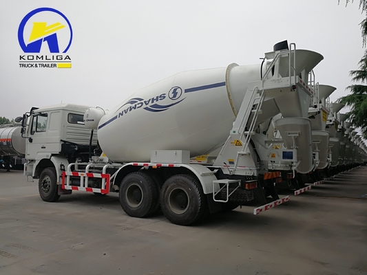 Shacman F2000 6X4 336HP 10-Rad-Anpassung Betonmischer Gebrauchtes Zementbehälter
