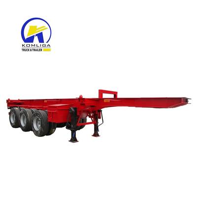 3 Achsen 20FT 40FT Container Transport Chassis Skelett Halbanhänger für 1X20FT Container