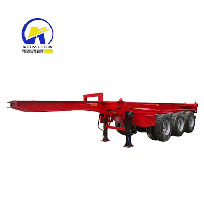 3 Achsen 20FT 40FT Container Transport Chassis Skelett Halbanhänger für 1X20FT Container