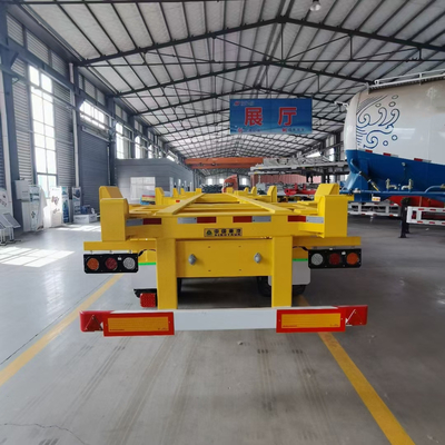 3 Achsen 20FT 40FT Container Transport Chassis Skelett Halbanhänger für 1X20FT Container