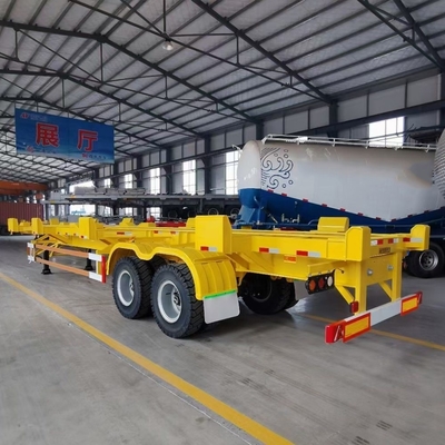 9.00*22.5/8.00-20/8.5-20 Rim 20FT Flatbed Container Truck Trailer mit Jost King Pin