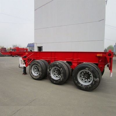 3 Achsen 40 Tonnen 40 Fuß Container-Skelettanhänger für den Transport schwerer Container