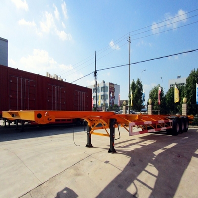 3 Achsen 40 Tonnen 40 Fuß Container-Skelettanhänger für den Transport schwerer Container