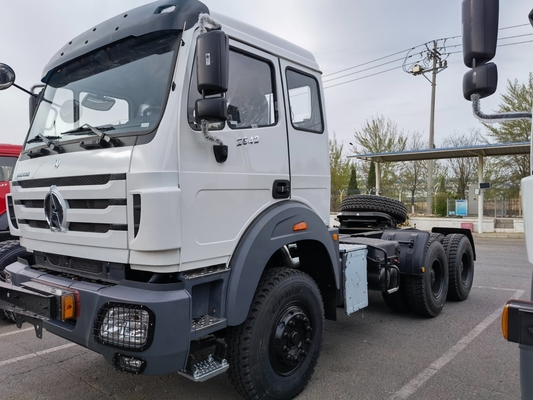 400L-Tanker aus Aluminiumlegierung 6X4 Beiben-Traktor-Lkw-Kopf mit Motorfläche&gt; 8L
