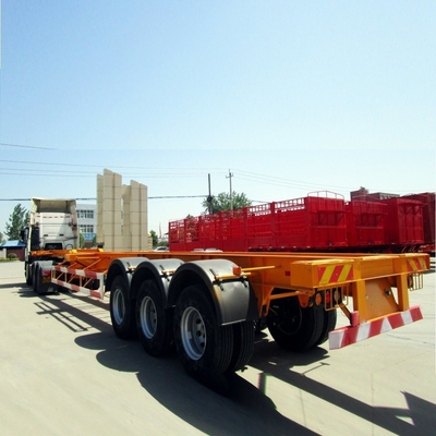 Tri-Axle 40FT Container Skeleton Semi-Trailer mit Jost 2.0 oder 3,5 Zoll King Pin