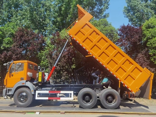 6X4 10 Räder Beiben-Dump Truck mit 31-40 t Ladekapazität und anpassbaren Optionen