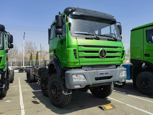 Kraftvolle 351-450 PS Beiben 6X4 6X6 North Benz Traktor-Lkw mit großer Motorkapazität