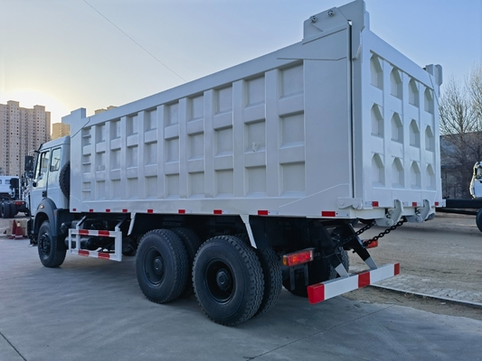 10 Räder 6X4 Beiben Dump Tipper Truck mit Handgetriebe und Euroii Emission