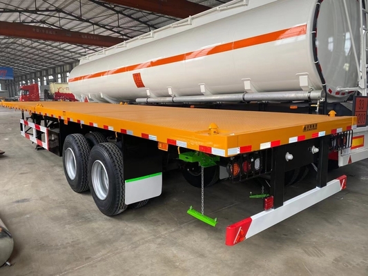 4 Achsen 20 Fuß 20 Fuß Container Anhängerverschluss mit Einstück Werkzeugkasten 1m * 0,5m * 0,5m