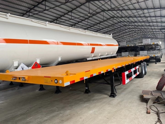 4 Achsen 20 Fuß 20 Fuß Container Anhängerverschluss mit Einstück Werkzeugkasten 1m * 0,5m * 0,5m