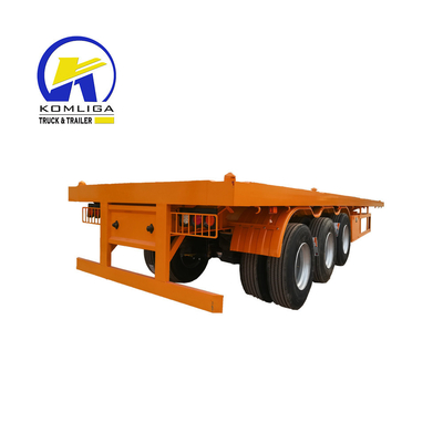 angepasster 40ft Flatbed Trailer 40 prime Container Transport Chassis mit ABS Option