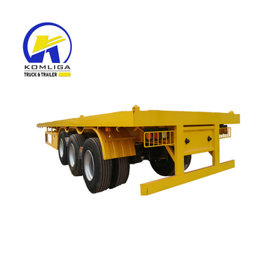 angepasster 40ft Flatbed Trailer 40 prime Container Transport Chassis mit ABS Option