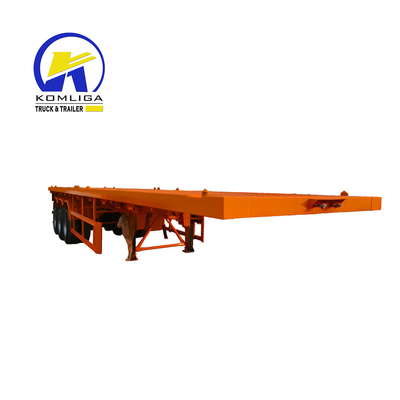40ft Flachbeet-Container-Transport-Semi-Anhänger mit Jost 2.0 oder 3,5 Zoll King Pin