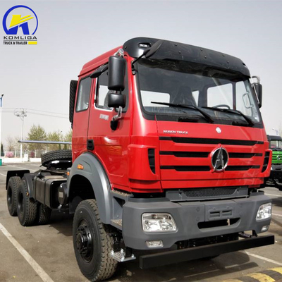 Beiben-Traktor-LKW 10 Räder Anhängerkopf mit Langkabine Ng80b und Einzelschläfer