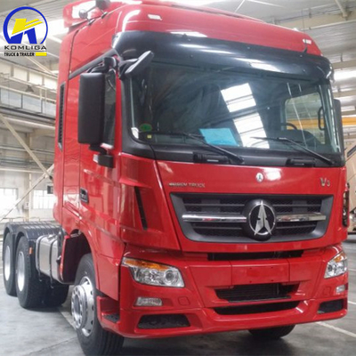Beiben-Traktor-LKW 10 Räder Anhängerkopf mit Langkabine Ng80b und Einzelschläfer