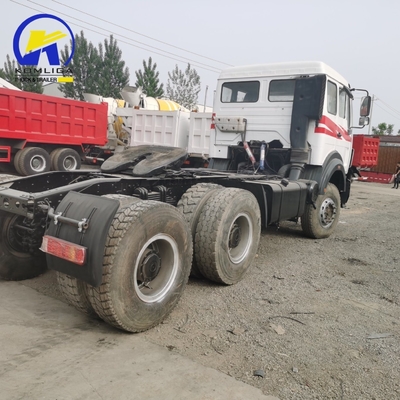 400L-Aluminiumlegierung Kraftstofftankschiff North Benz 6X4 Anhängerkopf Traktorfahrzeug für Design