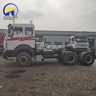 375 PS Beiben 6X4 Traktorkopf-Lkw mit 90 Einrichtung Fünfterrad