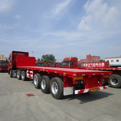Anhänger Modell 3 Achsen Flachbett-Sehranhänger mit ABS-Anti-Block-Bremssystem 53FT 28 FT