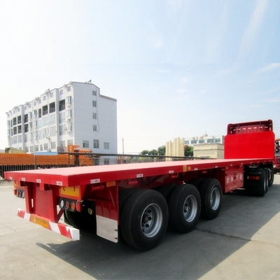 Anhänger Modell 3 Achsen Flachbett-Sehranhänger mit ABS-Anti-Block-Bremssystem 53FT 28 FT