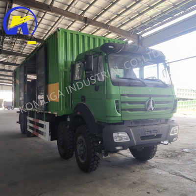 Benz Beiben 8X8 Lastwagen für schwere Anwendungen 8500*2500*3400mm Sitzplätze ≤5