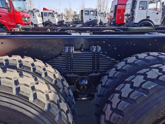 10 Räder 6X4 Beiben Diesel Dump Truck Benz Truck mit 400L Aluminiumlegierung Treibstoff Tanker