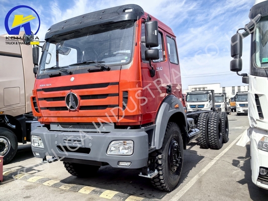 North Beiben Mercedes 2024 6X4 Lkw-Fahrzeug mit Handgetriebe nach Kongo