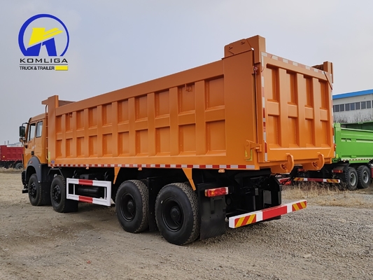 2024 Beiben 6X4 6X6 8X4 10räder Dump Truck Gebraucht 380 PS 420 PS North Benz Tipper Laderauto