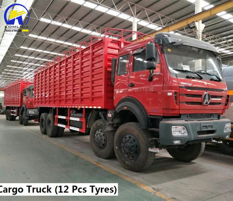 North Benz 8X8 Beiben 8X4 Lastwagen mit Anpassung und Zf8098 Lenksystem