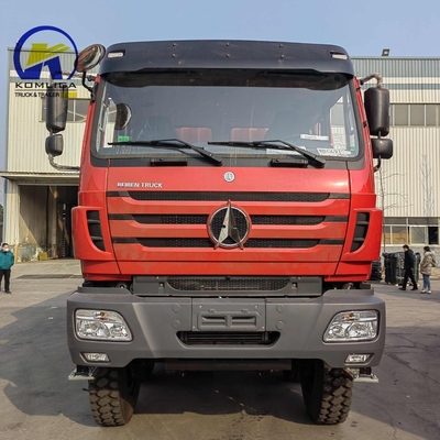 Beiben Benz 8X8 12-Rad-Van-Stil Box-Frachtwagen 20cbm Eimer Größe 5600X2300X1500